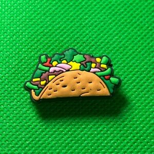 🌼 (5/$10 or 10/$15) NEW “Taco” Fun Croc Charm Collection